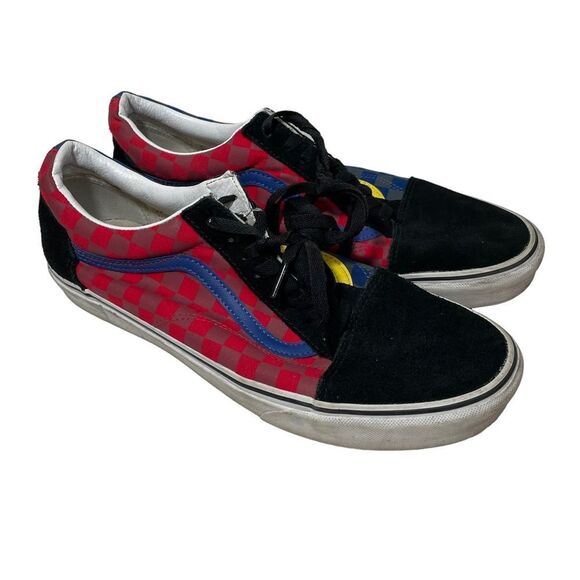 Vans Old Skool Rally Checkerboard Patterned Sneakers - Picture 1 of 6